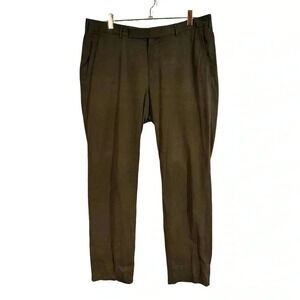 Ermenegildo Zegna Cotton Cashmere Cashco Comfort Slim Fit Chinos Trousers Sz6-54